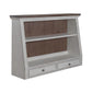 River Place - Angled Server Hutch - Riverstone White & Tobacco