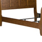 Grandpas Cabin - Queen Sleigh Rails - Aged Oak