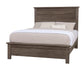 Custom Express - Queen Farmhouse Bed Headboard - Driftwood Gray