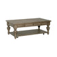 Americana Farmhouse - 3 Piece Table Set (1 Cocktail 2 End Tables) - Dusty Taupe
