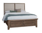 Woodbridge - Queen Fabric Panels - Dark Cashmere / Gray