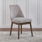Edison - Upholstered Side Chair - Brownstone
