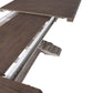 River Place - Trestle Table Top - Riverstone Gray & Tobacco