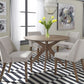 Space Savers - Round Pedestal Table - Walnut