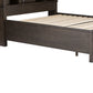 Thornwood Hills - Wood Storage Bed Rails - Rock Beaten Brown