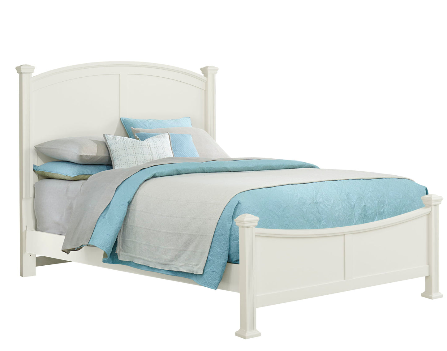Bonanza - King/Queen Rails - White