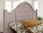 Bungalow - Bungalw Arched Headboard - Dover Gray Two Tone