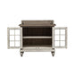 Whitney - Server - Antique Linen / Weathered Gray