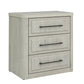 Modern Play - Nightstand With Charging Station - Natural White