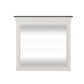Allyson Park - Crown Mirror - Wirebrushed White / Charcoal