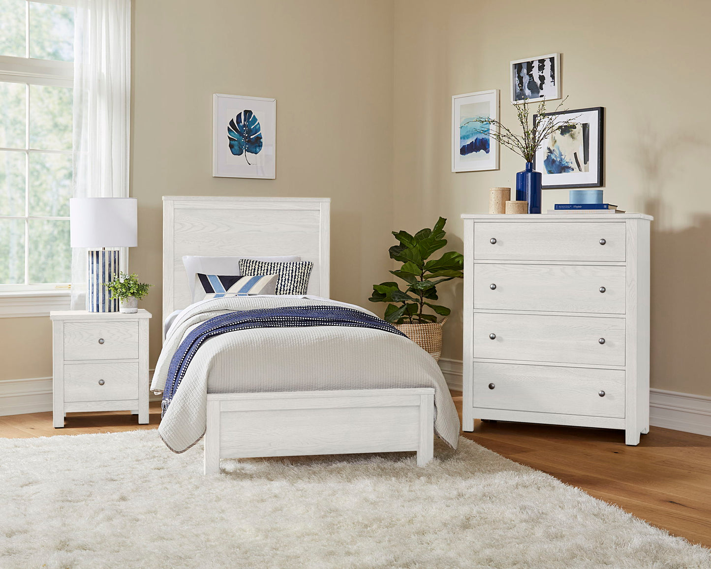 Fundamentals - Twin Footboard - White