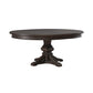 Paradise Valley - Round Pedestal Table Base - Saddle Brown