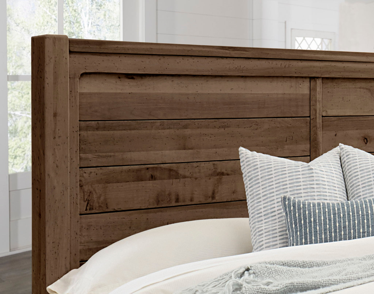 Cool Rustic - Plank Headboard 5/0 - Mink
