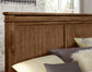 Cool Rustic - King Mansion Bed Headboard - Amber