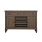 Americana Farmhouse - Buffet - Dusty Taupe