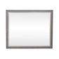 Palmetto Heights - Landscape Mirror - Shell White & Driftwood