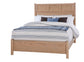 Tide & Timber - Queen Fretwork Panel Footboard - Clear Oak