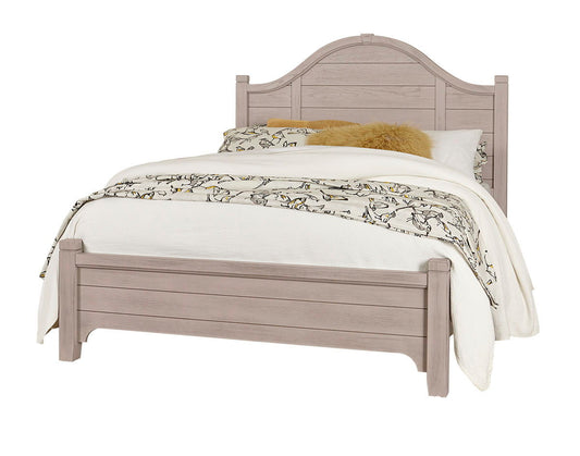 Bungalow - King Arch Headboard - Dover Grey Two Tone