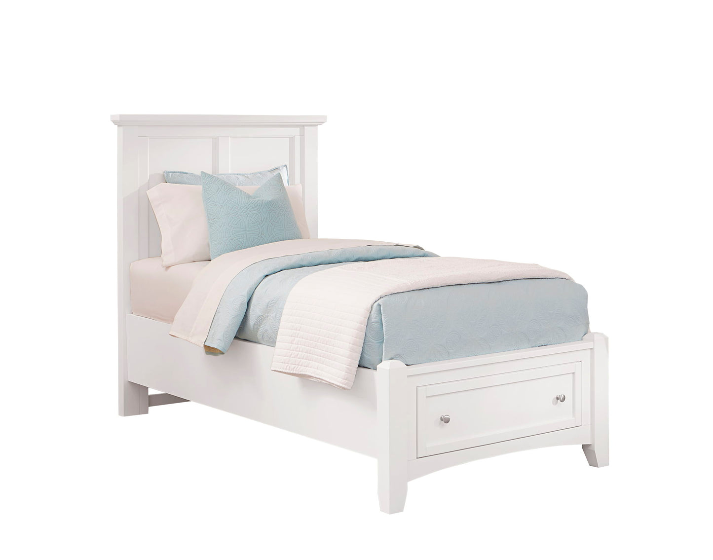 Bonanza - Twin Mansion Headboard - White