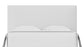 Choices - Amelia King Upholstered Headboard - Pure White