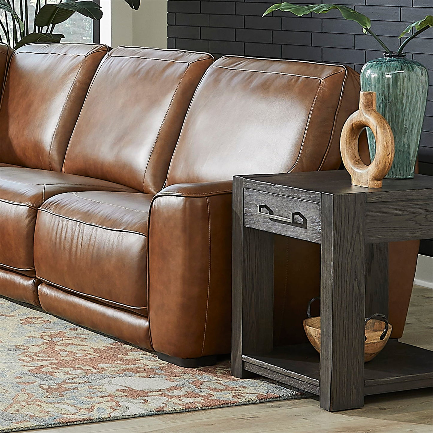 Blake - R Arm Recliner P2 & ZW - Venetian Honey