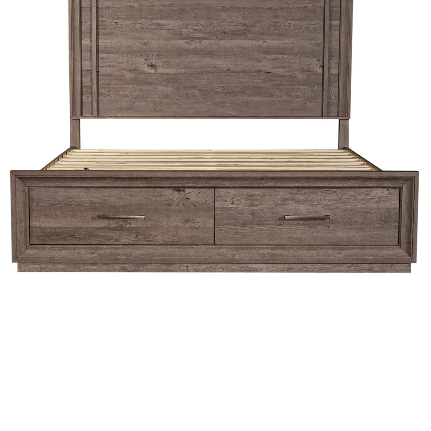Horizons - King Storage Footboard - Graystone