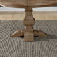 Haven Hills - Round Pedestal Table Base - Camel Beige