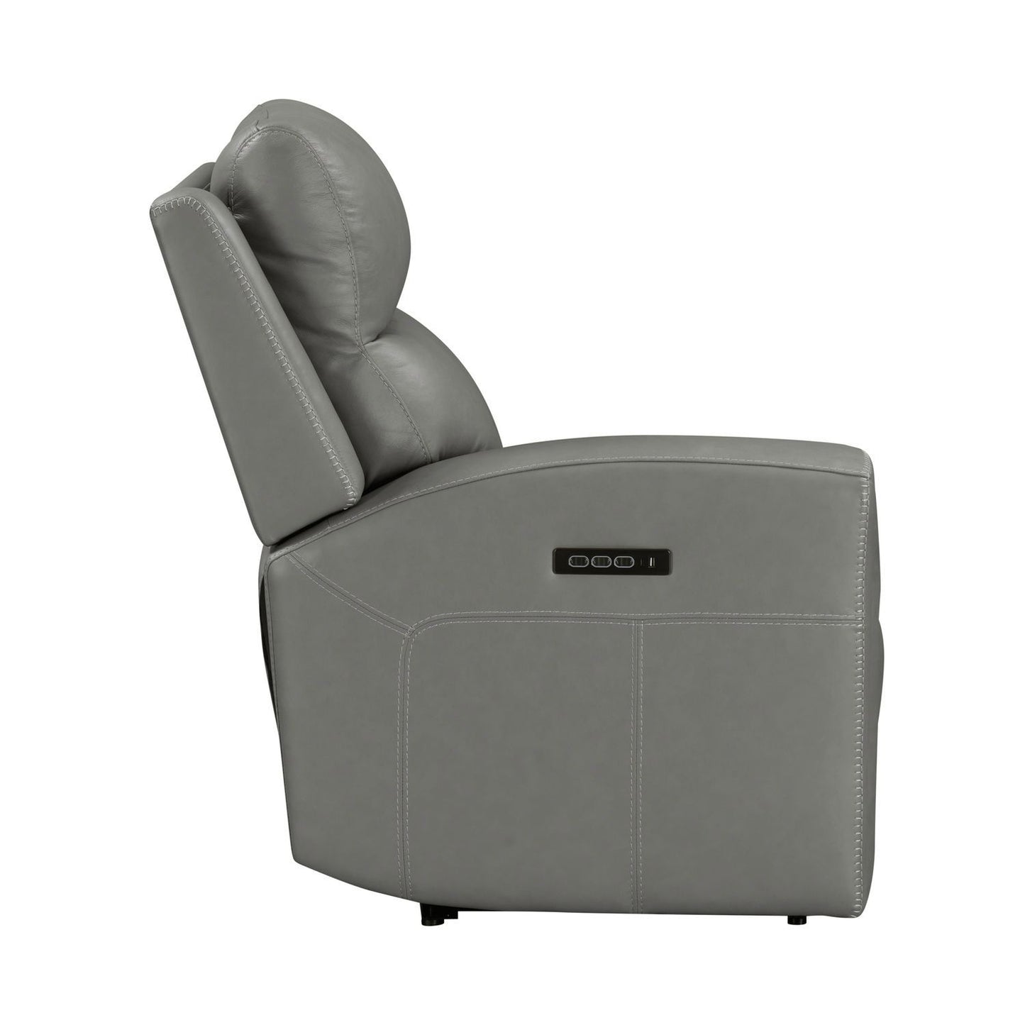 Camden - L Arm Recliner P3 & ZW - Aline Light Gray