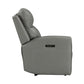 Camden - L Arm Recliner P3 & ZW - Aline Light Gray