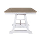 Lindsey Farm - Trestle Table Top - Weathered White & Sandstone