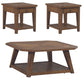Carolina Park - 3 Piece Set - Amber Brown