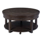 Weston - Round Lift Top Cocktail Table - Peppercorn
