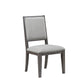 Modern Edge - Upholstered Side Chair - Caffe