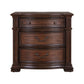 Providence Park - Bedside Chest With Charging Station - Chateau Brown