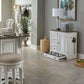 Magnolia Manor - Pet Feeder Cabinet - Antique White