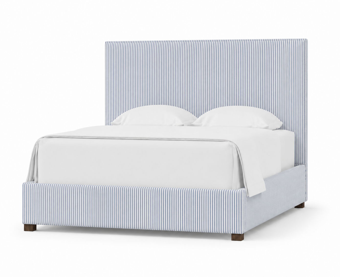 Choices - Upholstered Footboard 6/6 - Navy Stripe