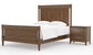 Nordhaven - King Poster Headboard - Nordic Walnut