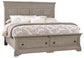 Heritage - Queen Mansion Bed Headboard - Graystone