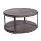 Modern View - Round Cocktail Table Base - Gauntlet Gray