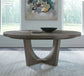Cascade Falls - Round Pedestal Table Top - Satin Espresso