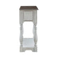 Magnolia Manor - Hall Console Bottom With Shelf For Display & Storage - Antique White