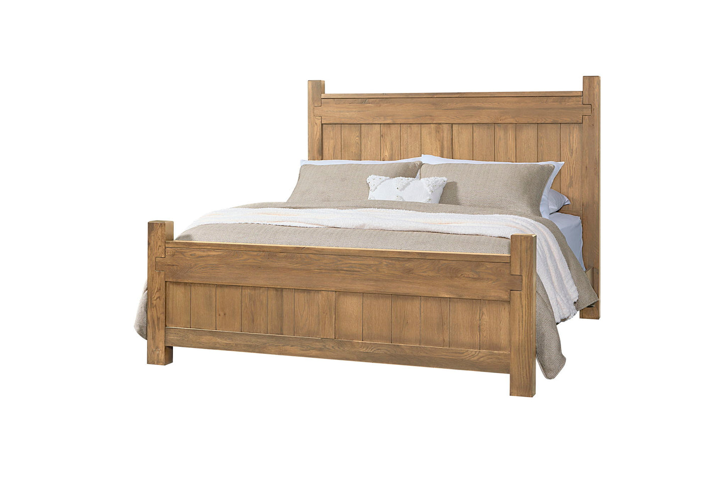 Joinery - King Poster Headboard - Natural Oak