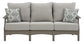 Visola Outdoor Sofa, Loveseat and 2 Lounge Chairs with Coffee Table and End Table