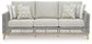 Seton Creek Outdoor Sofa and 2 Chairs with Coffee Table