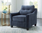 Amity Bay Sofa Chaise, Chair, and Ottoman