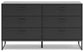 Socalle Full Panel Platform Bed with Dresser and Nightstand