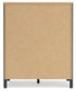 Cadmori Full Upholstered Bed with Mirrored Dresser and Chest