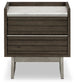 Arkenton California King Panel Bed with Mirrored Dresser and 2 Nightstands