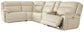 Double Deal 5-Piece Reclining Sectional with Console