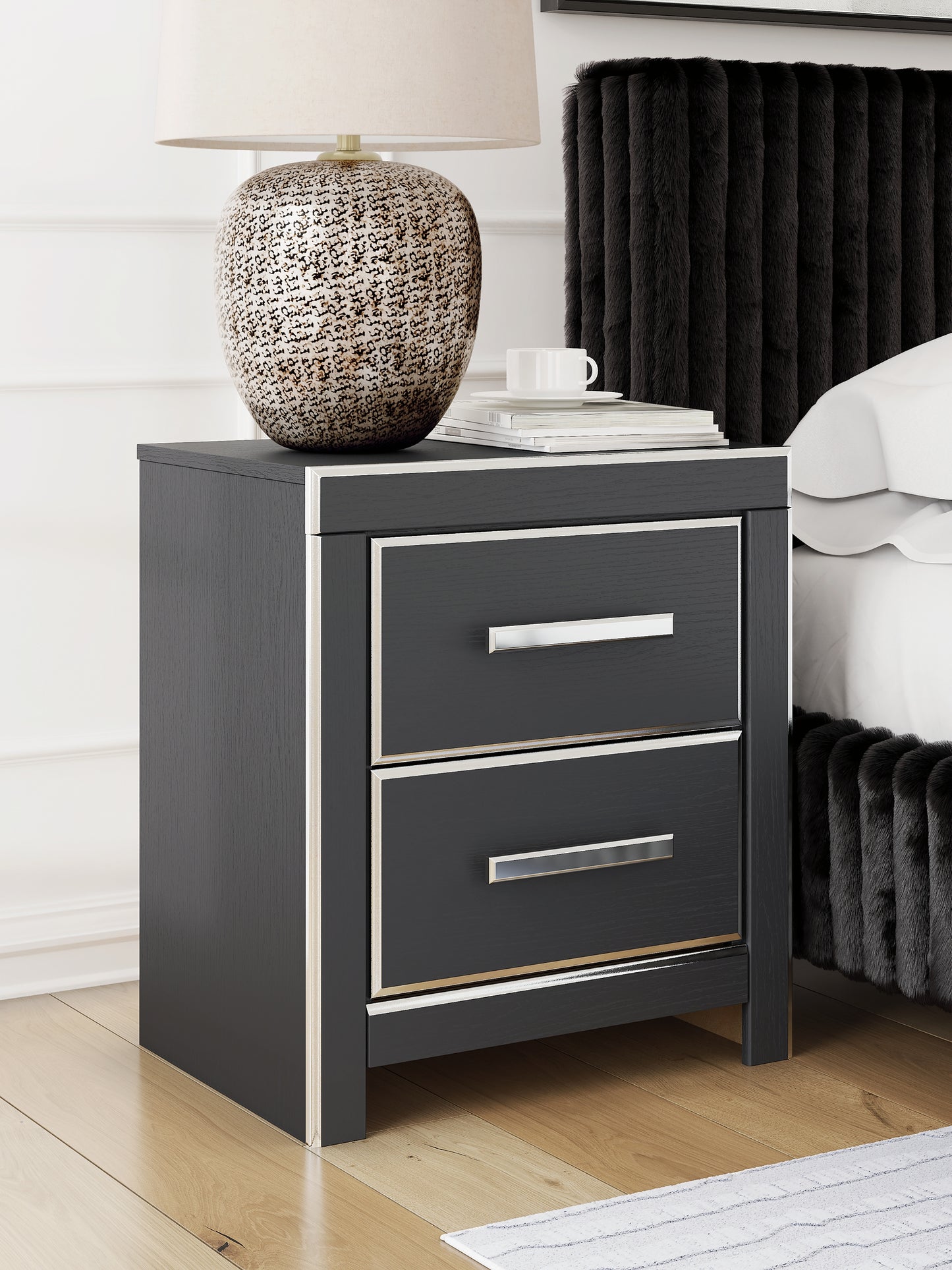 Zuraleus Two Drawer Night Stand